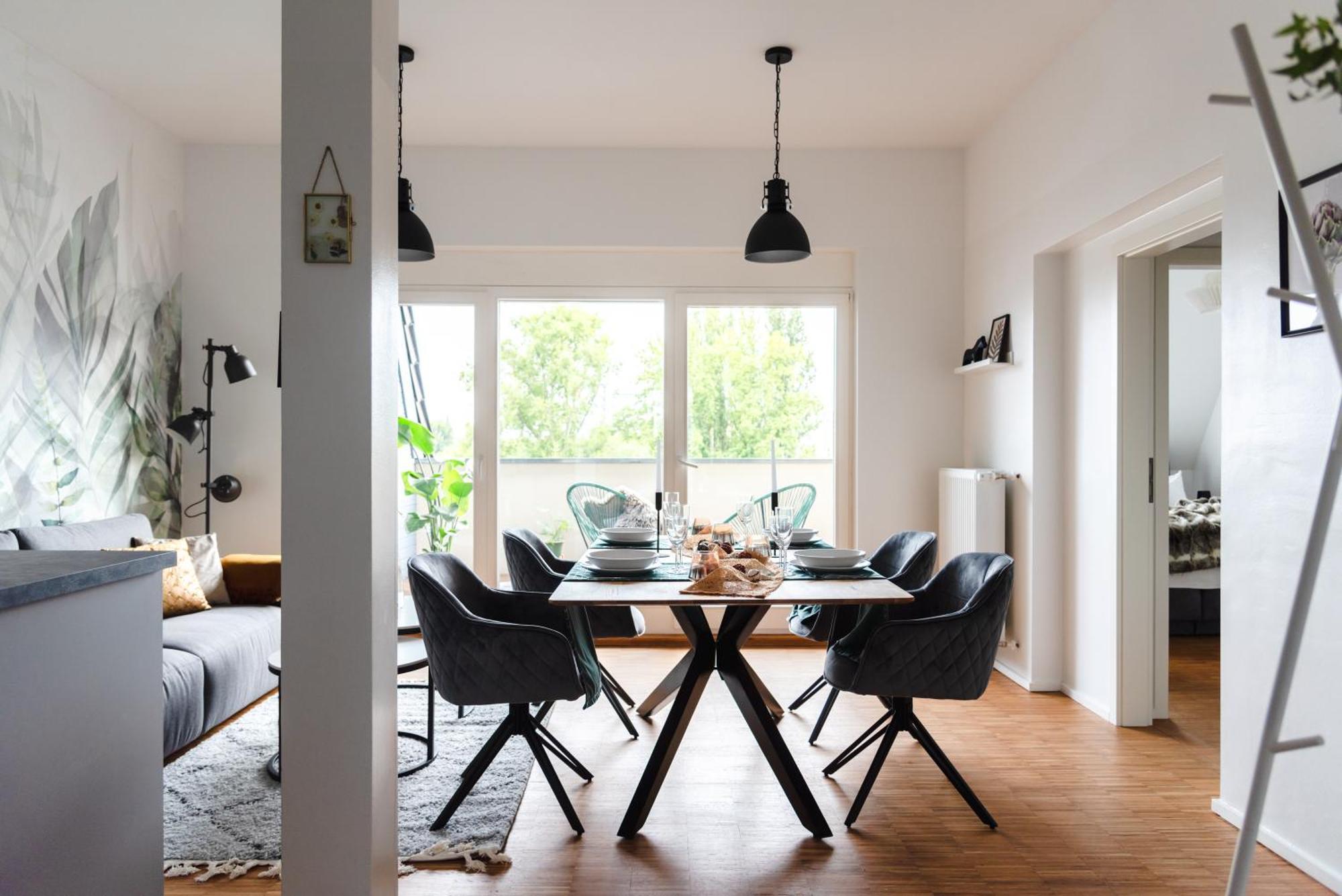 Hybrid Work-play Retreat - 2br, 1b Kreuzberg Apartament *